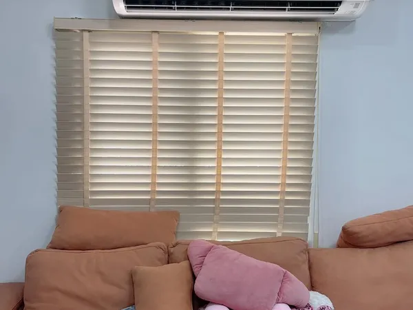 ผลงานการติดตั้งผ้าม่าน ฉากกั้นแอร์ ร้านผ้าม่านสุมาลีดีไซน์ - 19